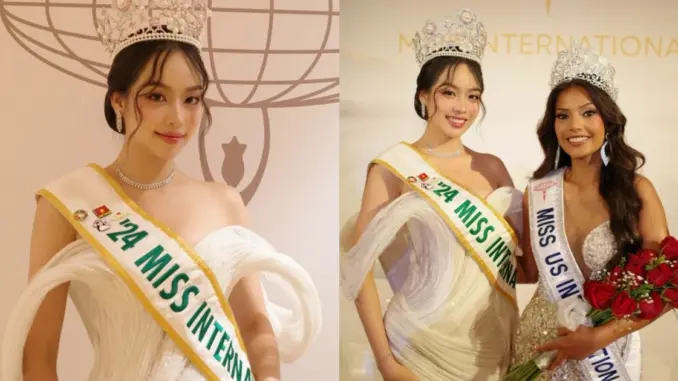 Miss US International 2025: Hoa hậu Thanh Thủy gây chú ý khi xuất hiện tại Mỹ Miss US International 2025: Hoa hậu Thanh Thủy gây chú ý khi xuất hiện tại Mỹ