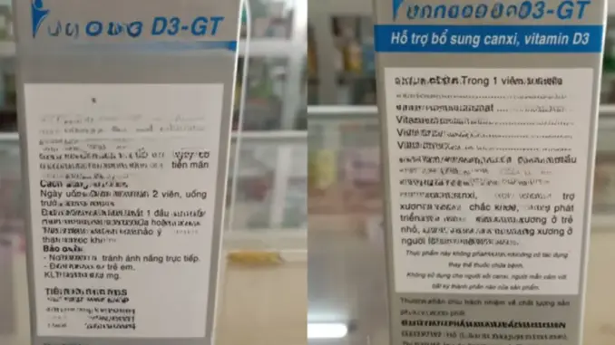 Thu hồi 2 lô TPCN bổ sung canxi, D3 hỗ trợ tăng chiều cao ở trẻ Thu hồi 2 lô TPCN bổ sung canxi, D3 hỗ trợ tăng chiều cao ở trẻ
