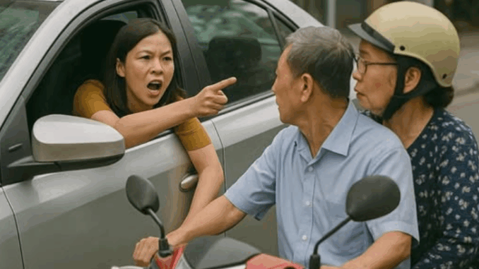 “Ông bà biết tôi là ai không, đừng trách con này nhà quê ra thành phố…”. “Ông bà biết tôi là ai không, đừng trách con này nhà quê ra thành phố…”.