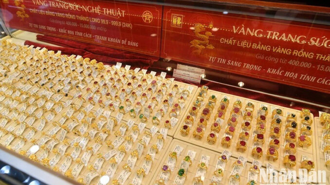 Giá vàng ngày 22/7: Vàng miếng, vàng nhẫn tăng mạnh Giá vàng ngày 22/7: Vàng miếng, vàng nhẫn tăng mạnh