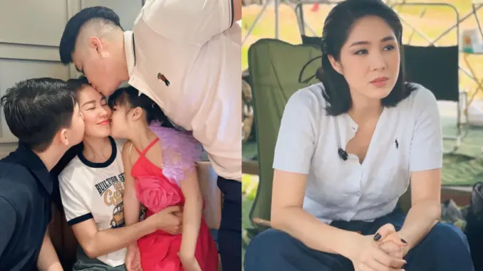 Lê Phương thay đổi diện mạo táo bạo, hai con bất ngờ khi thấy mẹ "lột xác"
