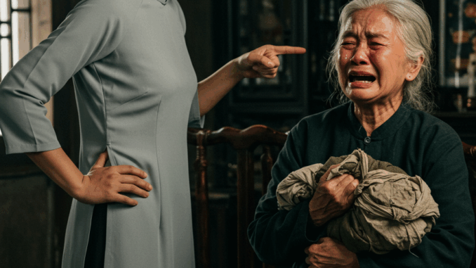 Bị con dâu đu/ổi khỏi nhà lúc nửa đêm, mẹ già gói ghém ra đi không một lời o/án t/rách và rồi 1 tháng sau đứa con bất hiếu bẽ bàng ch/ết chân trước cửa nhà khi nhìn thấy… Bị con dâu đu/ổi khỏi nhà lúc nửa đêm, mẹ già gói ghém ra đi không một lời o/án t/rách và rồi 1 tháng sau đứa con bất hiếu bẽ bàng ch/ết chân trước cửa nhà khi nhìn thấy…