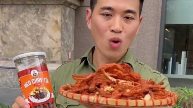 Lê Anh Nuôi đính chính về khô heo cháy tỏi vướng “thị phi” Lê Anh Nuôi đính chính về khô heo cháy tỏi vướng “thị phi”