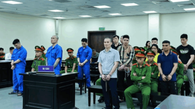 Vụ dùng xe biển xanh chở ma tuý: Tuyên án tử hình 11 bị cáo Vụ dùng xe biển xanh chở ma tuý: Tuyên án tử hình 11 bị cáo