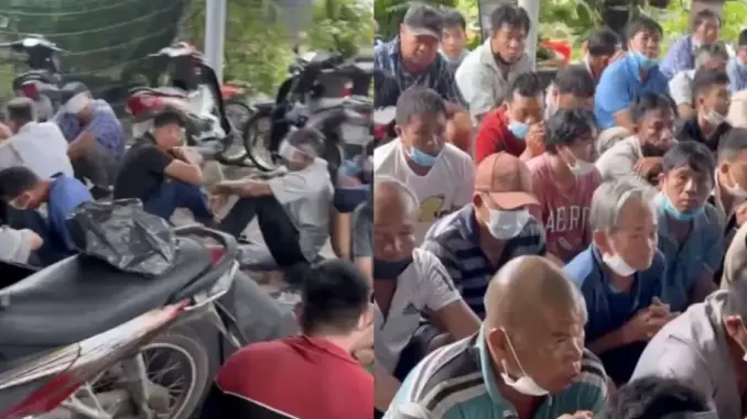 Bắt hàng chục con bạc “khát nước” đang sát phạt trên sới đá gà