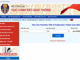 Cách nhanh nhất để kiểm tra xe có dính phạt nguội hay không