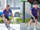 Thiếu gia nhà bầu Hiển rủ Văn Quyết, Duy Mạnh chơi pickleball, trận đấu căng như dây đàn, nhìn “phẩy vợt” mà choáng