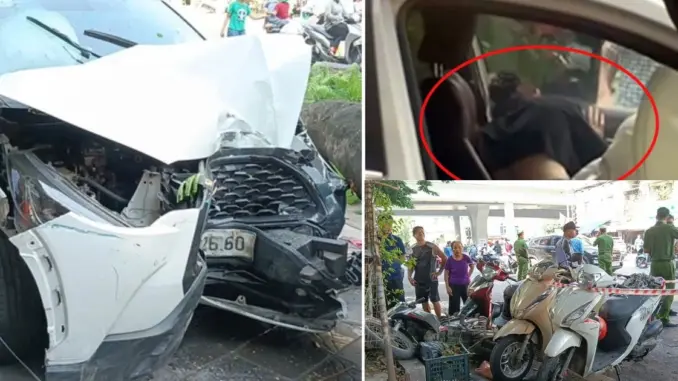 Vụ nữ tài xế 'hất tung' 10 người ở HN: hoảng loạn, kết quả nồng độ cồn đã có
