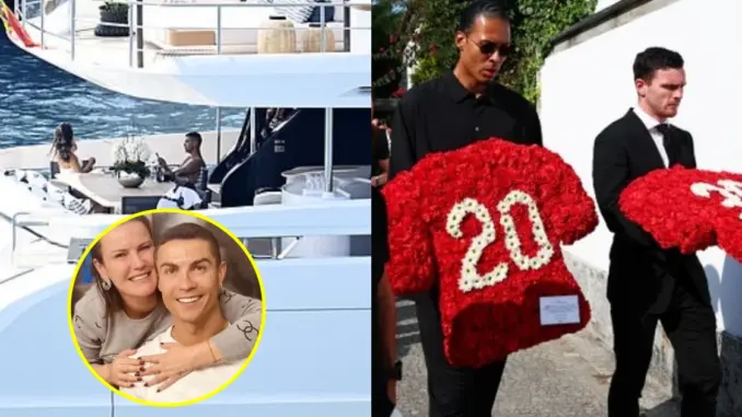 Ronaldo bị mắng vì đưa vợ đi nghỉ mát, không dự tang lễ Jota, chị gái lên tiếng Ronaldo bị mắng vì đưa vợ đi nghỉ mát, không dự tang lễ Jota, chị gái lên tiếng