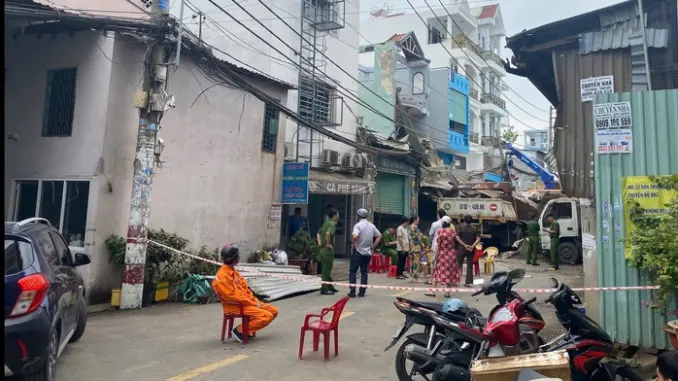 nổ lò hơi tại một công ty