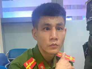 Thanh niên mặc quân phục công an vào sân bay Đà Nẵng chơi, bị phát hiện