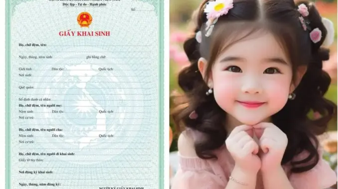 5 cái tên bị luật cấm đặt khai sinh ở Việt Nam, đó là tên nào?