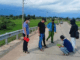 2 xe máy va chạm ở đường liên xã, 1 thanh niên