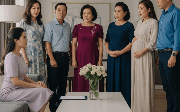 Bồ của chồng mang thai, cả nhà chồng ép tôi ly hôn để nhường chỗ, tôi mỉm cười nói một câu khiến sáu người tái mặt xin lỗi, nhưng đã quá muộn… Bồ của chồng mang thai, cả nhà chồng ép tôi ly hôn để nhường chỗ, tôi mỉm cười nói một câu khiến sáu người tái mặt xin lỗi, nhưng đã quá muộn…