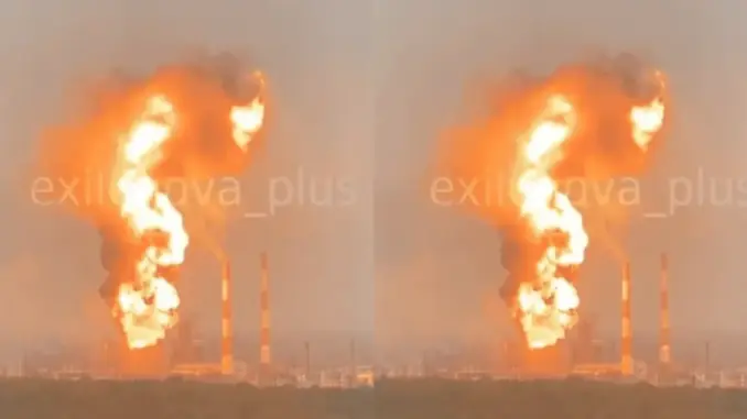 Biển lửa tại 3 vùng công nghiệp Nga sau đòn trả đũa của Ukraine