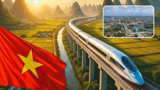 Tỉnh hẹp nhất Việt Nam gấp rút chuẩn bị cho nhiệm vụ sống còn đối với siêu đường sắt tốc độ cao 67 tỷ USD