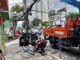 Ô tô gây t:ai n:ạn liên hoàn, dừng lại khi tông trụ điện, tài xế nghi bị đ:ột q:uỵ