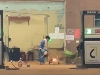 Phẫn nộ vụ cháu bé 16 tháng tuổi bị xách ngược, ném xuống nền bê-tông