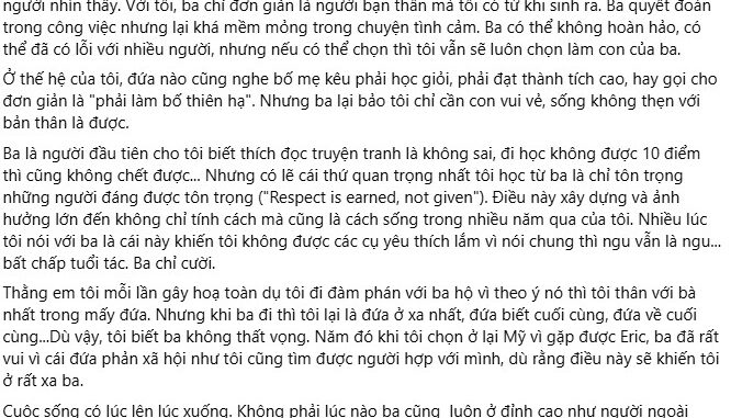 Con gái cả ông Hoàng Nam Tiến khóc n;;/ấc vì không thể nhìn mặt ba lần cuối, viết bức tâm thư dài cả cây số: “Sao ba không đợi con về” Con gái cả ông Hoàng Nam Tiến khóc n;;/ấc vì không thể nhìn mặt ba lần cuối, viết bức tâm thư dài cả cây số: “Sao ba không đợi con về”