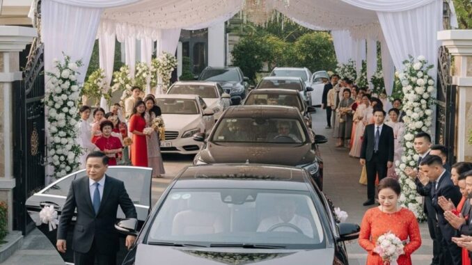 Đám cưới bạc tỷ to nhất thành phố nhưng nhà gái lép vế chỉ ‘bán rau ngoài chợ’, bị cả xóm nói không xứng cho đến khi dàn xe nối đuôi nhau xuất hiện Đám cưới bạc tỷ to nhất thành phố nhưng nhà gái lép vế chỉ ‘bán rau ngoài chợ’, bị cả xóm nói không xứng cho đến khi dàn xe nối đuôi nhau xuất hiện