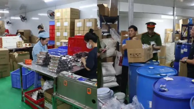 Khởi tố đường dây sản xuất thực phẩm chức năng giả quy mô lớn, bắt hai Giám đốc Khởi tố đường dây sản xuất thực phẩm chức năng giả quy mô lớn, bắt hai Giám đốc