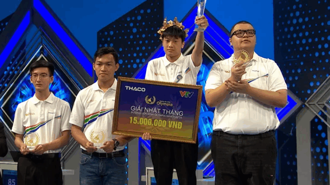 Sai sót lớn tại Đường lên đỉnh Olympia khiến 5 thí sinh sẽ cùng bước vào thi Quý: Thí sinh giải Nhất thi tháng bị nói “không xứng đáng” Sai sót lớn tại Đường lên đỉnh Olympia khiến 5 thí sinh sẽ cùng bước vào thi Quý: Thí sinh giải Nhất thi tháng bị nói “không xứng đáng”