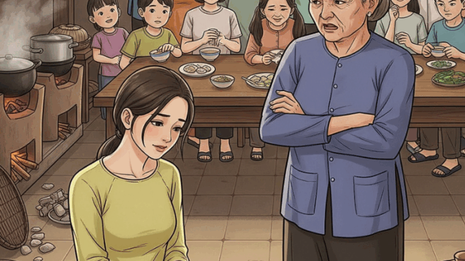 Về muộn 5 tiếng, mẹ chồng quát: “12 người đang đợi mày nấu cơm!” – Tôi làm một việc khiến cả nhà phải sốc…