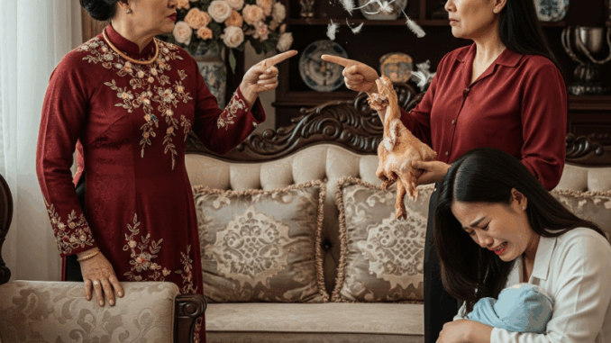 Con gái lấy chồng thành phố, vừa mới sinh chưa được đầy tháng, mẹ đ:ẻ ở quê phải bán hết cả đàn lợn với gà qué được vài đồng…