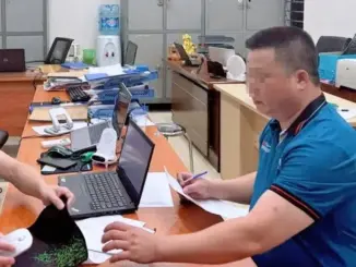 Người đàn ông rút chìa khóa xe khách trên Vành đai 3 đã được công an xác minh và mời làm việc