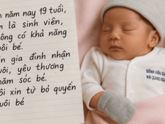 Nội dung bức thư của người mẹ trước khi bỏ rơi con ở Đà Nẵng