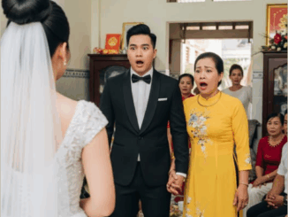 Vừa đến đón dâu, mẹ chú rể ng//ã lă/n ra đất còn quần chú rể ư///ớt sũ///ng khi thấy cô dâu bước xuống từ cầu thang, trời ơi, sao lại như thế này…